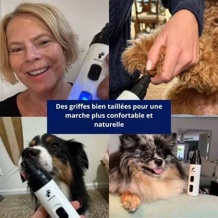 NAMIVIA™ – Le coupe-griffes ultra-silencieux PRO