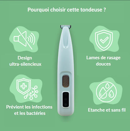 Tondeuse douce pour chien PRO